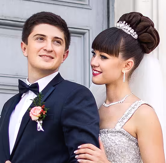 Summerlin Desert Shores Bridal Salon with Updo Hair Styling Packages