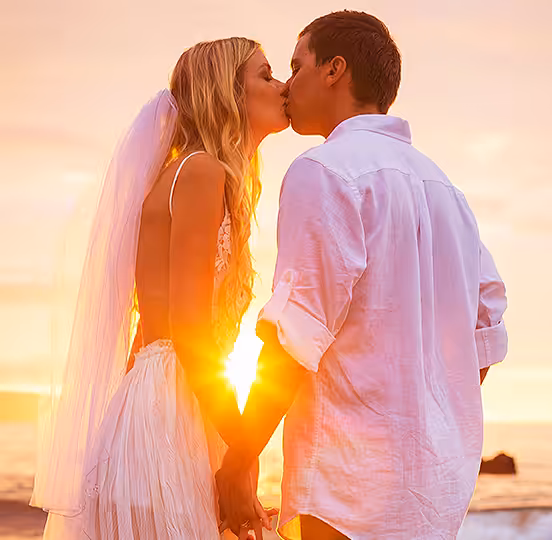 Sunset Evening Wedding Venue Packages