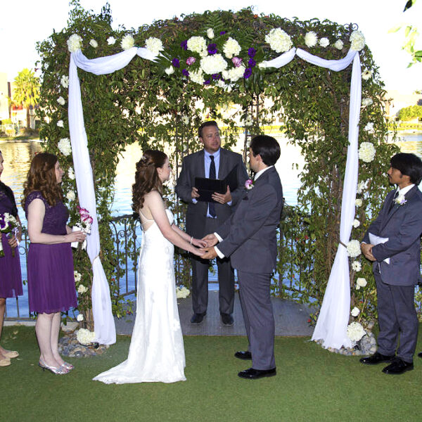 Heritage Garden Ceremony and Reception All Inclusive Wedding Package in Las Vegas