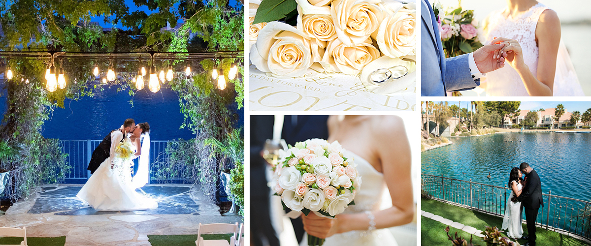 Las Vegas Wedding Venues with All Inclusive, Ceremony Only, and Reception Only Packages for Indoor and Outdoor Spaces