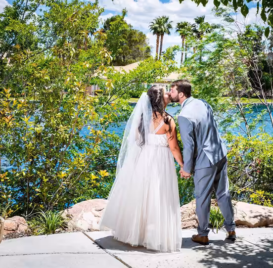 Swan Banquet Hall Use with All Inclusive Las Vegas Ceremony and Reception Packages Booked at Always and Forever