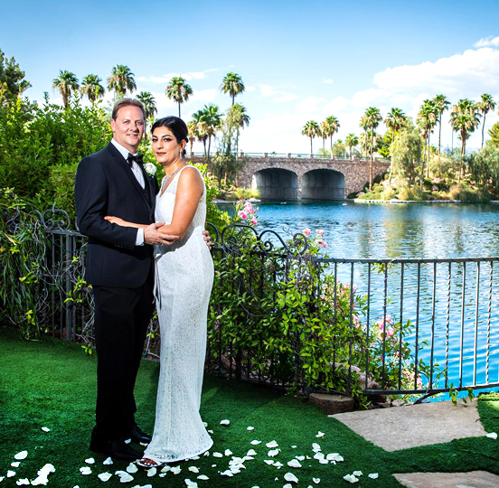 Popular Las Vegas Wedding Venue with Lake and Garden View Ceremony Locations and Wedding Coordinators Included in all Packages