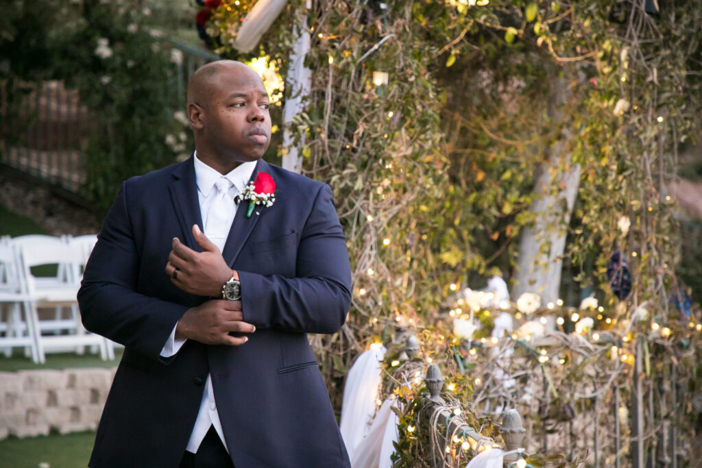 groom wedding experience